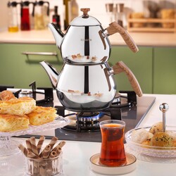  - Schafer Tea Chef -Seti i Gjygymave të Çajit (e Mesme)- 4-Pjesë-e Kaftë