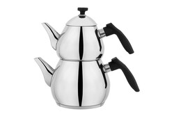  - Schafer Tea Chef -Seti i Gjygymave të Çajit (e Mesme)- 4-Pjesë-e Zezë